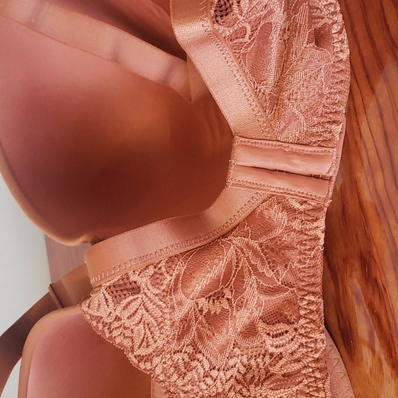 NWT Auden Lightly Lined Balconette Coverage Underwire Pink Bra Size 42 DDD. - Picture 5 of 14